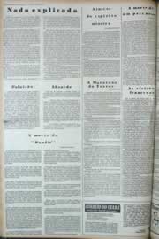 Página do jornal Correio do Ceará de março de 1973