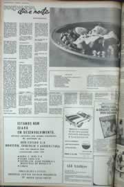 Página do jornal Correio do Ceará de março de 1973