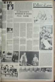 Página do jornal Correio do Ceará de março de 1973