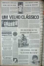 Página do jornal Correio do Ceará de março de 1973