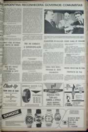 Página do jornal Correio do Ceará de março de 1973