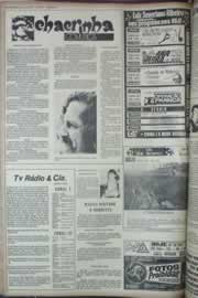 Página do jornal Correio do Ceará de março de 1973