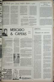 Página do jornal Correio do Ceará de março de 1973