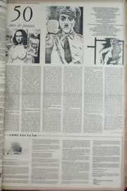 Página do jornal Correio do Ceará de março de 1973