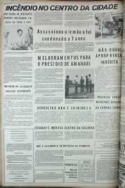 Página do jornal Correio do Ceará de março de 1973