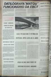 Página do jornal Correio do Ceará de março de 1973