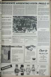 Página do jornal Correio do Ceará de março de 1973