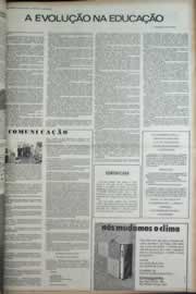 Página do jornal Correio do Ceará de março de 1973