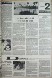 Página do jornal Correio do Ceará de março de 1973