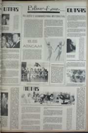 Página do jornal Correio do Ceará de março de 1973