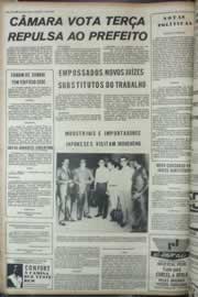 Página do jornal Correio do Ceará de abril de 1973