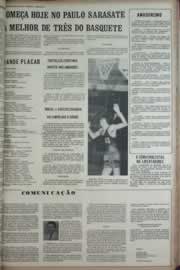 Página do jornal Correio do Ceará de abril de 1973