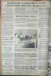 Página do jornal Correio do Ceará de abril de 1973