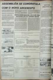 Página do jornal Correio do Ceará de abril de 1973