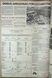 Página do jornal Correio do Ceará de abril de 1973
