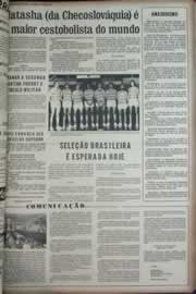 Página do jornal Correio do Ceará de abril de 1973