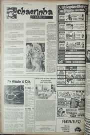 Página do jornal Correio do Ceará de abril de 1973