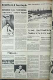 Página do jornal Correio do Ceará de abril de 1973