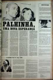Página do jornal Correio do Ceará de abril de 1973
