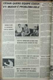 Página do jornal Correio do Ceará de abril de 1973