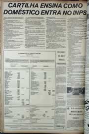 Página do jornal Correio do Ceará de abril de 1973