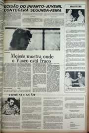 Página do jornal Correio do Ceará de abril de 1973