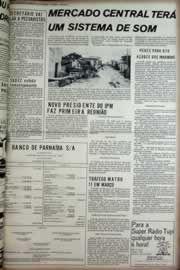 Página do jornal Correio do Ceará de abril de 1973