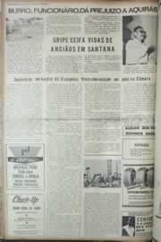 Página do jornal Correio do Ceará de abril de 1973