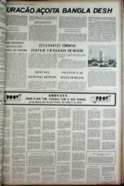 Página do jornal Correio do Ceará de abril de 1973