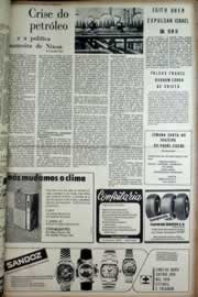 Página do jornal Correio do Ceará de abril de 1973
