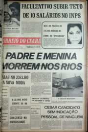 Página do jornal Correio do Ceará de abril de 1973