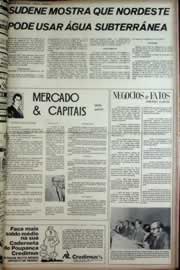 Página do jornal Correio do Ceará de abril de 1973