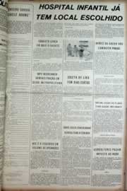 Página do jornal Correio do Ceará de abril de 1973