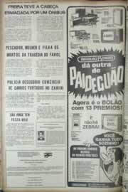 Página do jornal Correio do Ceará de abril de 1973