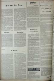 Página do jornal Correio do Ceará de abril de 1973