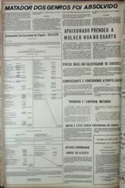 Página do jornal Correio do Ceará de abril de 1973