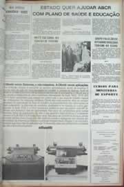 Página do jornal Correio do Ceará de abril de 1973