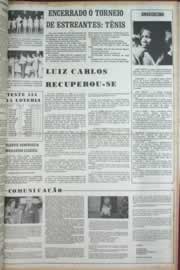 Página do jornal Correio do Ceará de abril de 1973