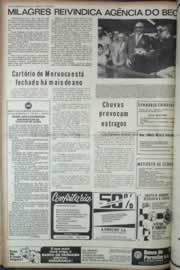 Página do jornal Correio do Ceará de abril de 1973