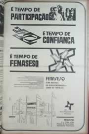 Página do jornal Correio do Ceará de abril de 1973