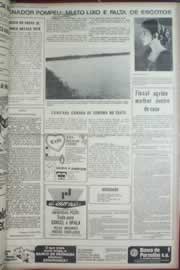 Página do jornal Correio do Ceará de abril de 1973