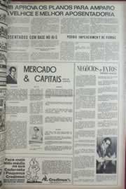 Página do jornal Correio do Ceará de abril de 1973