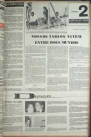 Página do jornal Correio do Ceará de maio de 1973