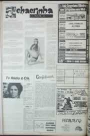 Página do jornal Correio do Ceará de maio de 1973