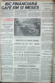 Página do jornal Correio do Ceará de maio de 1973