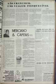 Página do jornal Correio do Ceará de maio de 1973