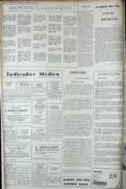 Página do jornal Correio do Ceará de maio de 1973