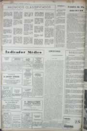 Página do jornal Correio do Ceará de maio de 1973