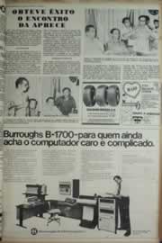Página do jornal Correio do Ceará de maio de 1973