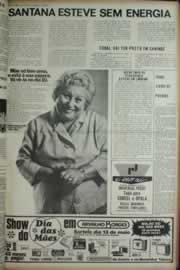 Página do jornal Correio do Ceará de maio de 1973